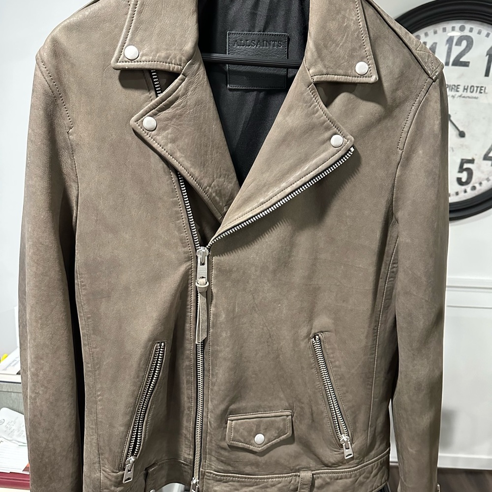 AllSaints Milo biker jacket